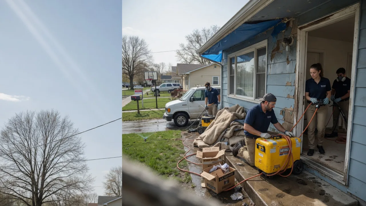 Basement Flood Cleanup in Pottsville, AR near me